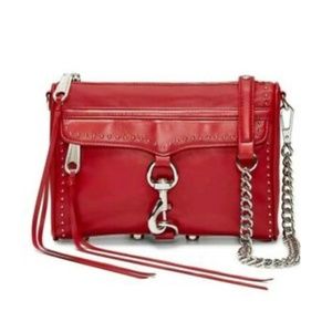 REBECCA MINKOFF Studded Mini Mac Bag NEW WITH TAGS